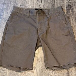 Brixton Toil ll Chino Shorts Men 30 Brown Summer Skater Streetwear Casual